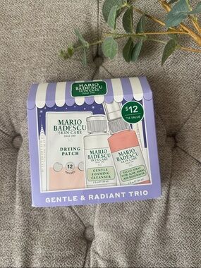 Mario Badescu Gentle & Radiant Trio - Lavender and Pink Packaging